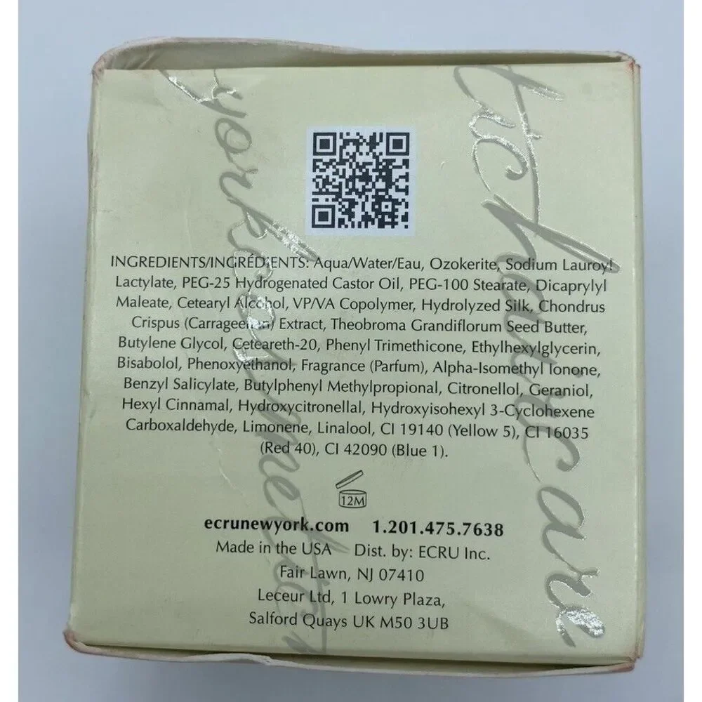 ECRU New York Silk Texturizing Hair‎ Styling Balm 1.69 Oz New SEALED Cosmetic